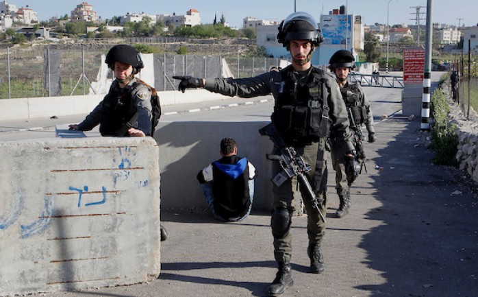 قوات الاحتلال الإسرائيلي في الضفة الغربية.
